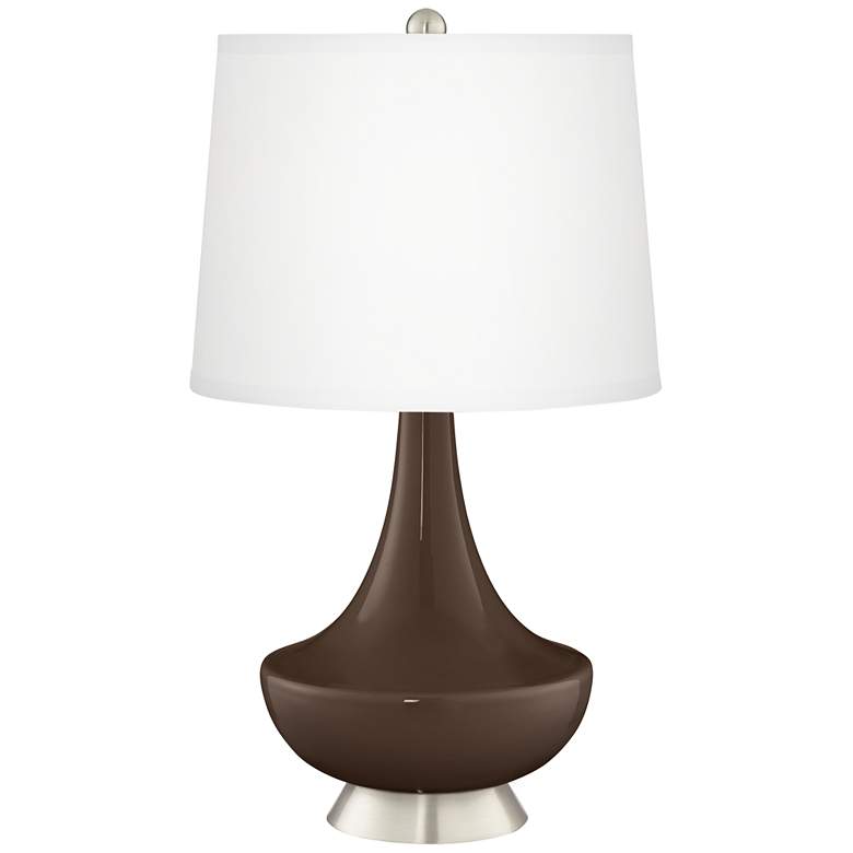 Image 2 Carafe Gillan Glass Table Lamp with Dimmer