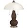 Carafe Gourd-Shaped Table Lamp with Alabaster Shade