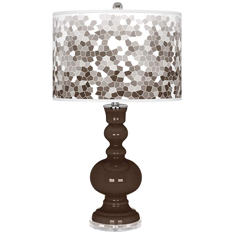 Image 1 Carafe Mosaic Giclee Apothecary Table Lamp