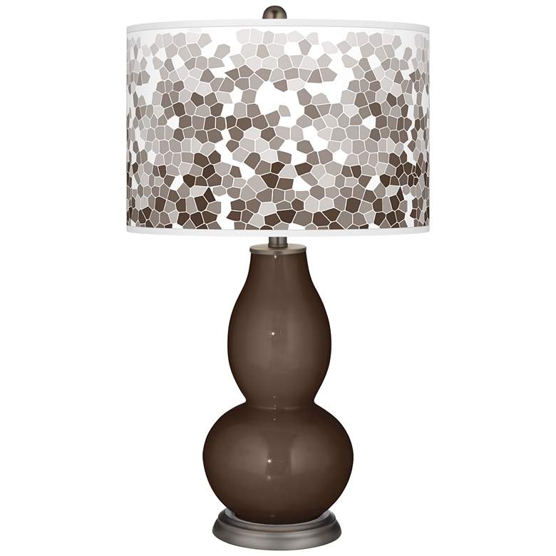 Image 1 Carafe Mosaic Giclee Double Gourd Table Lamp