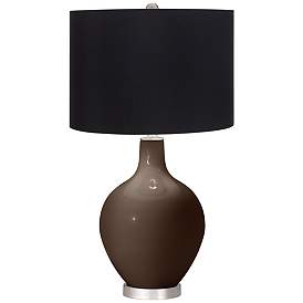 Image1 of Carafe Ovo Table Lamp with Black Shade