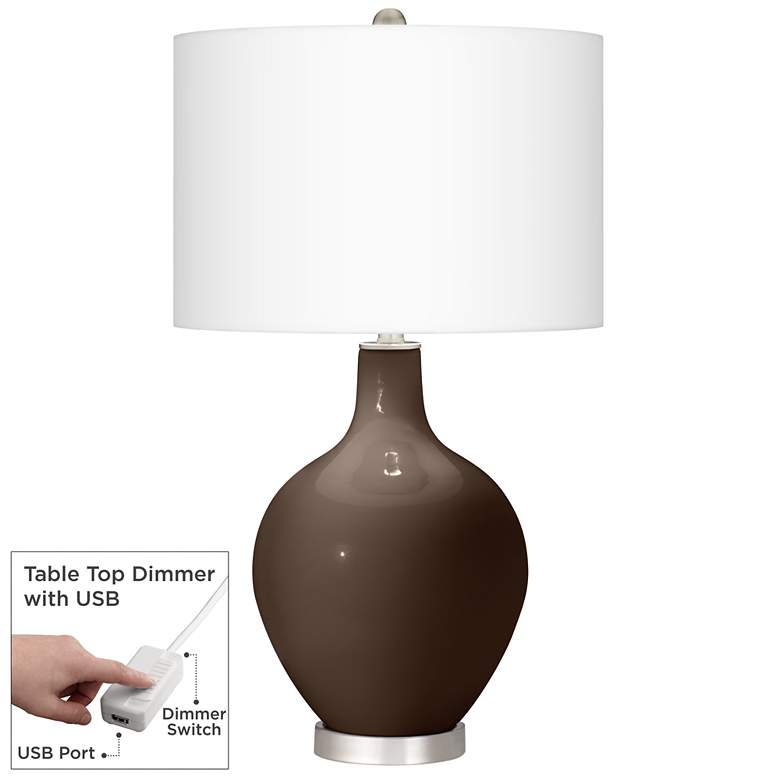 Image 1 Carafe Ovo Table Lamp With Dimmer