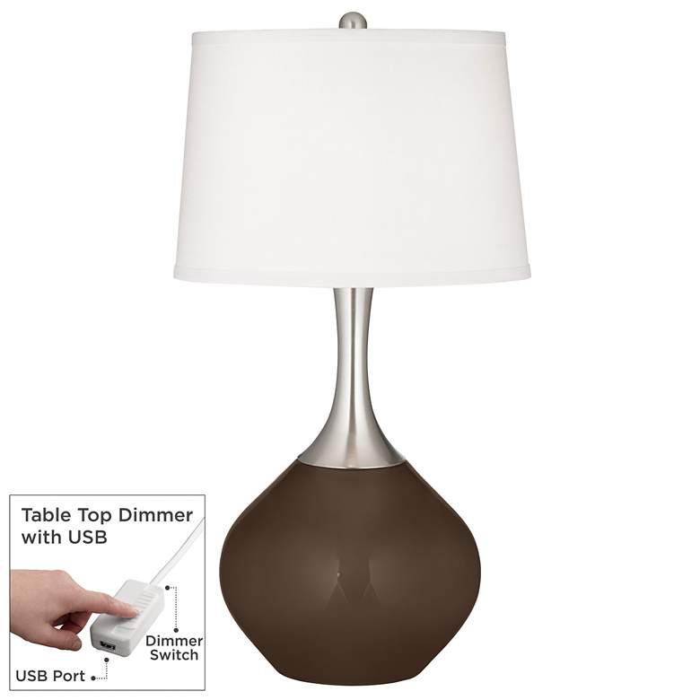 Image 1 Carafe Spencer Table Lamp with Dimmer