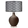 Carafe Toby Table Lamp With Black Metal Shade