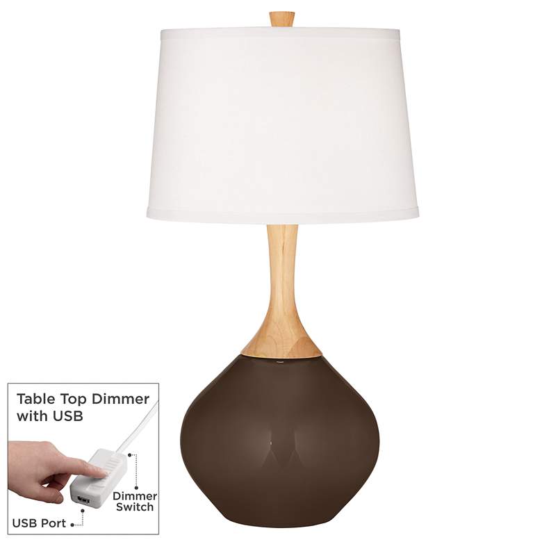 Image 1 Carafe Wexler Table Lamp with Dimmer