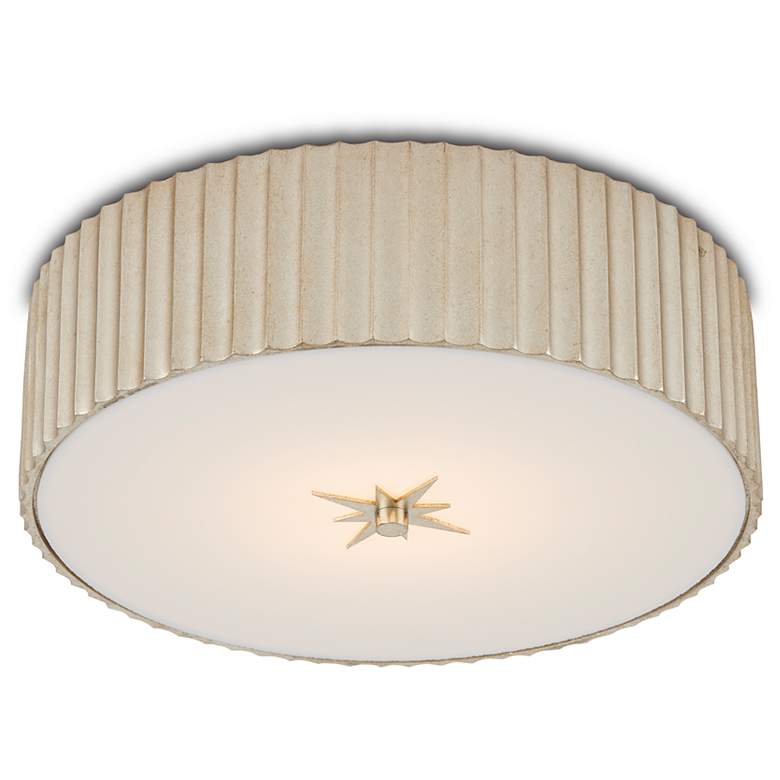 Image 3 Caravel Silver Flush Mount more views