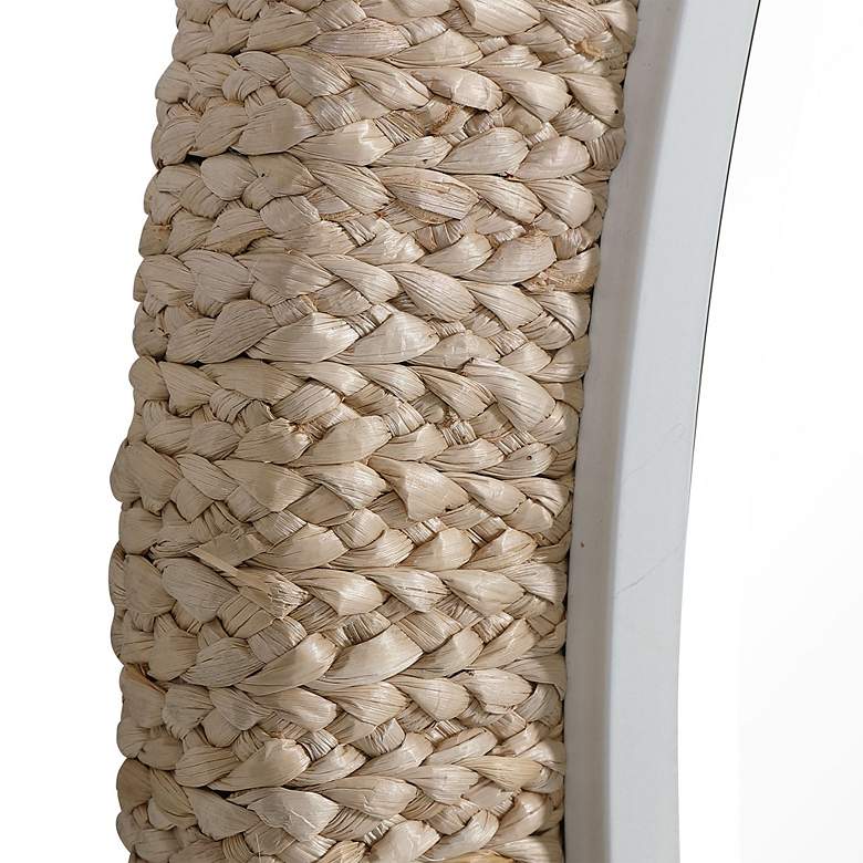 Image 5 Carbet Braided Rope 39 3/4" Round Oversized Wall Mirror more views