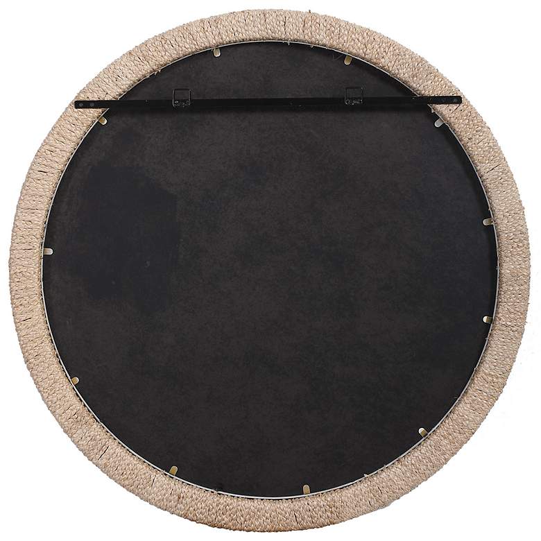 Image 6 Carbet Braided Rope 39 3/4" Round Oversized Wall Mirror more views