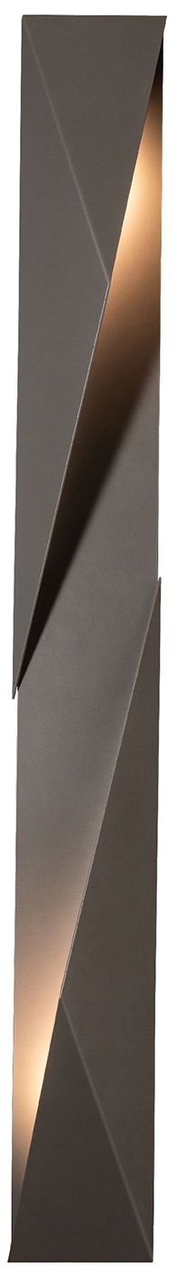 Carbon 62"H Coastal Burnished Steel Outdoor Light Left Oriented