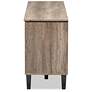 4_Cardiff 55 1/2" Wide Light Brown Wood 2-Drawer TV Stand more views