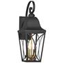 3_Cardigan 20 1/2"H Sand Coal Black 2-Light Outdoor Wall Light more views