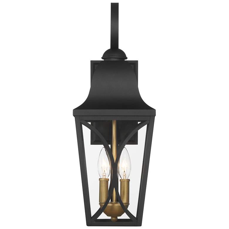 Image 5 Cardigan 20 1/2"H Sand Coal Black 2-Light Outdoor Wall Light more views