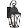 Cardigan 23 3/4" High Sand Coal Black Outdoor Wall Light