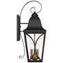 4_Cardigan 23 3/4" High Sand Coal Black Outdoor Wall Light more views