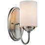 Cardinal by Z-Lite Brushed Nickel 1 Light Wall Sconce