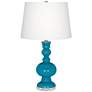 Caribbean Sea Apothecary Table Lamp with Dimmer