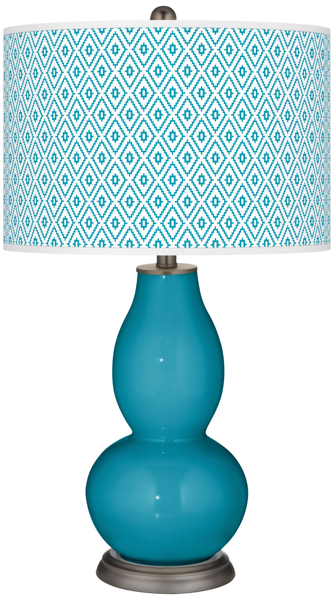 Image Caribbean Sea Diamonds Double Gourd Table Lamp