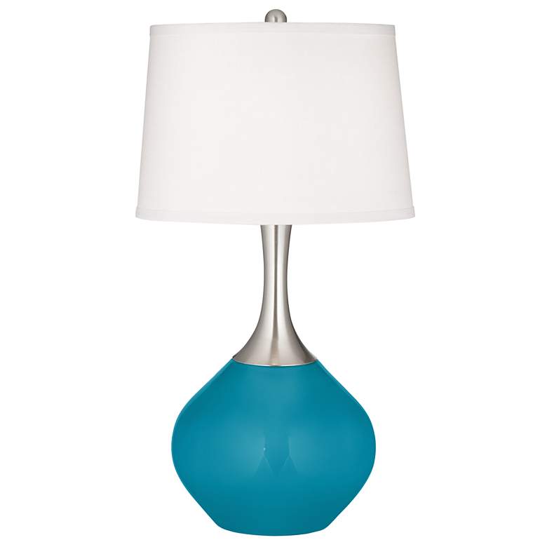 Image 2 Caribbean Sea Spencer Table Lamp with Dimmer