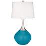 Caribbean Sea Spencer Table Lamp with Dimmer