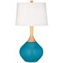 Caribbean Sea Wexler Table Lamp with Dimmer