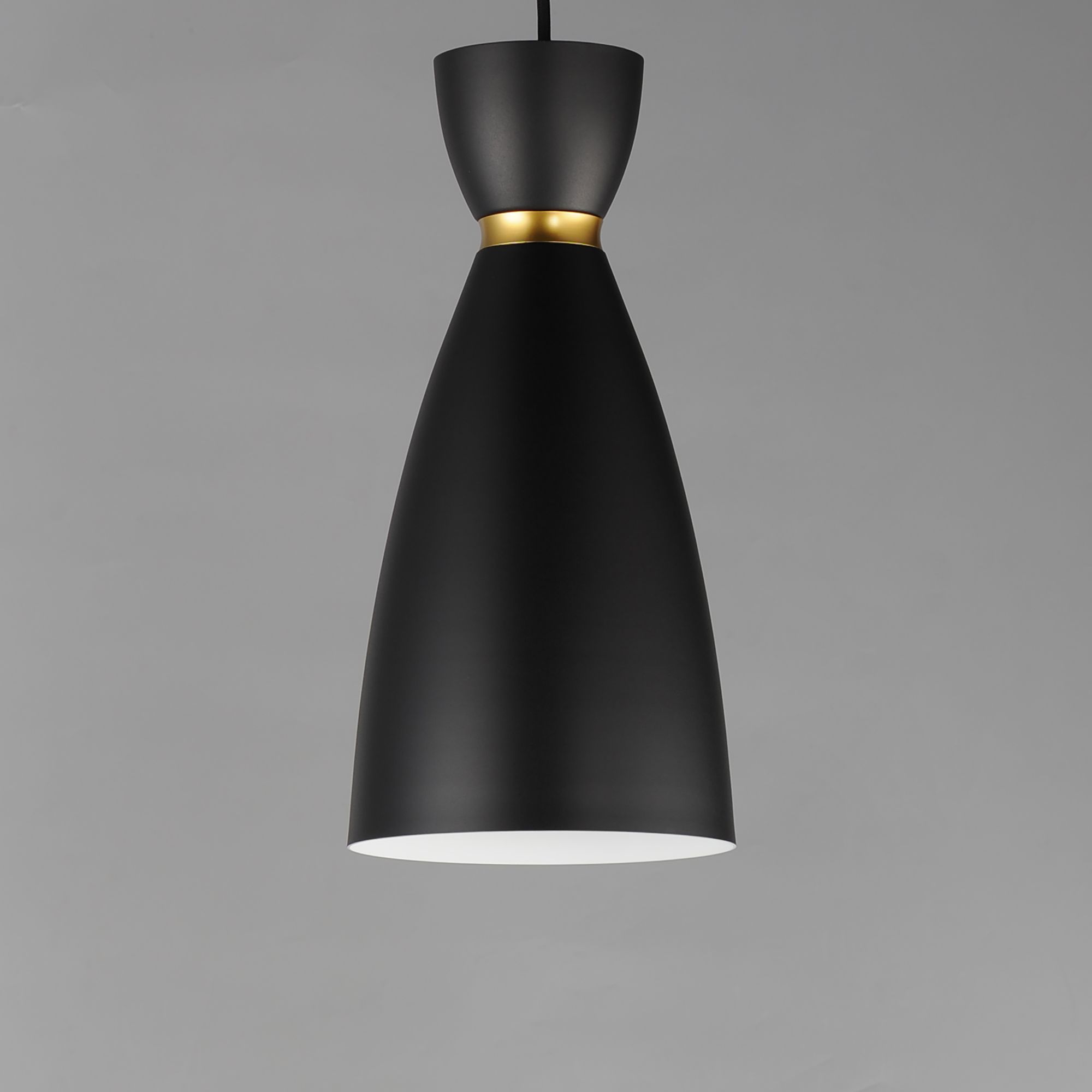 Image 4 Carillon 1-Light Elongated Mini Pendant - Black more views