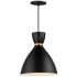 Carillon 11" Mini Pendant - Black