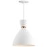 Carillon 11" Mini Pendant - White