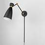 4_Carillon Articulating Wall Sconce Black / Brass more views