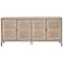 Carina Media Sideboard, Smoke Gray Oak, Smoke Gray Cane