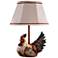Carlin 10" High Country Chicken Accent Table Lamp