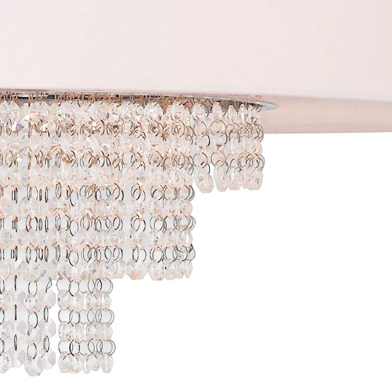 Image 3 Carlisle 25" Wide Brushed Nickel Pendant Light more views