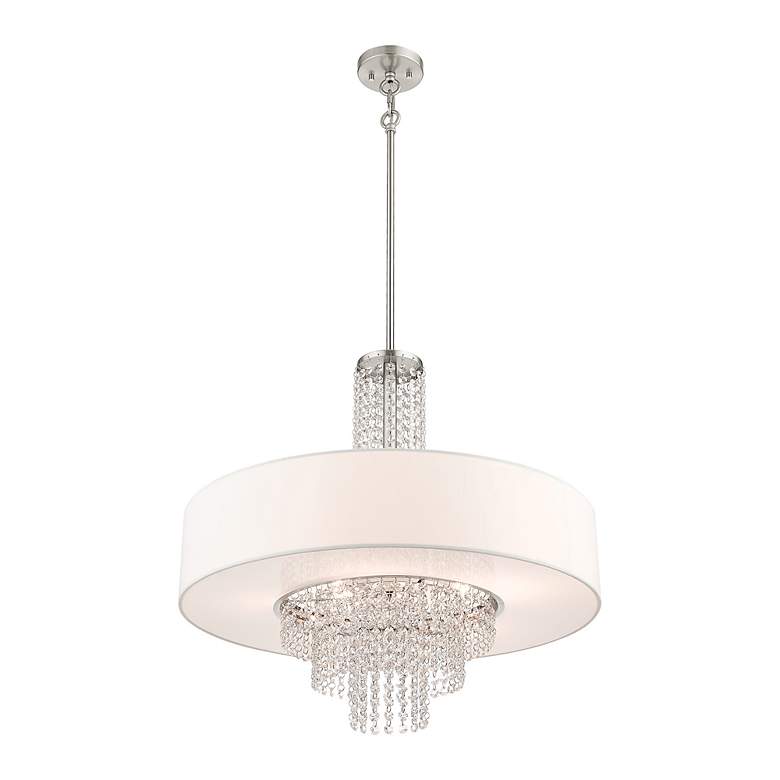Image 5 Carlisle 25" Wide Brushed Nickel Pendant Light more views