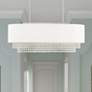 1_Carlisle 31" Wide Brushed Nickel Linear Chandelier