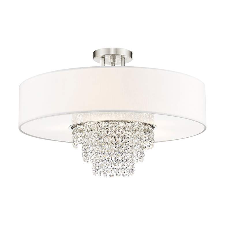 Image 6 Carlisle 5 Light Brushed Nickel Ceiling Mount more views