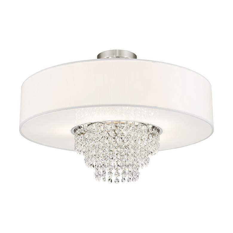 Image 7 Carlisle 5 Light Brushed Nickel Ceiling Mount more views