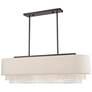 2_Carlisle 5 Light English Bronze Linear Chandelier