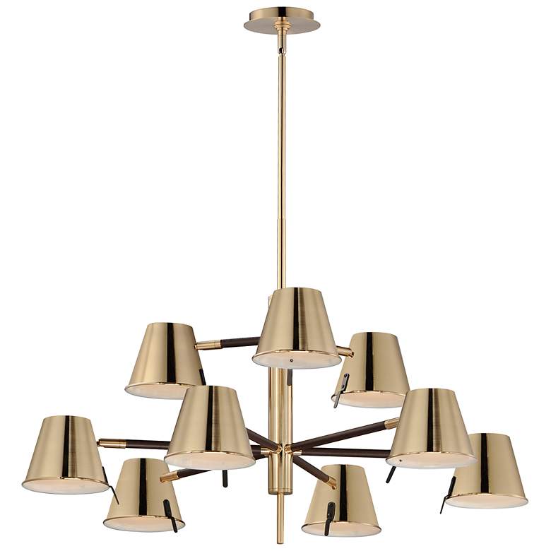 Image 1 Carlo 9-Light LED Chandelier