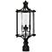 Carlton 24" High Aged Brushed Bronze Outdoor Post Light