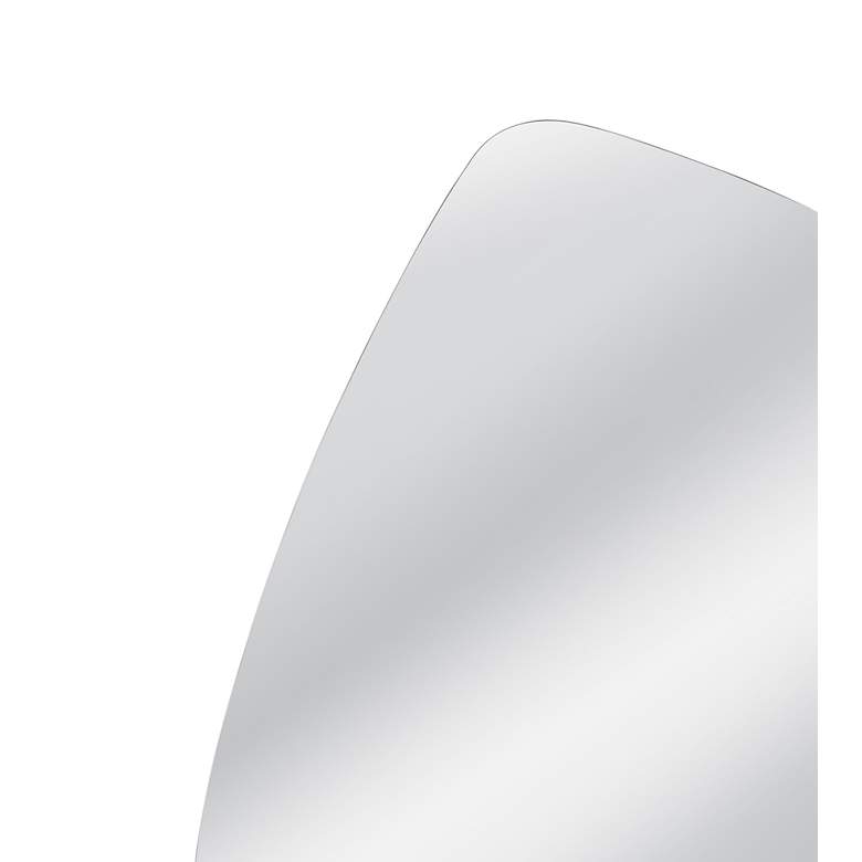 Image 3 Carlton 40" x 50" Silver Wall Mirror more views