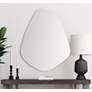 6_Carlton 40" x 50" Silver Wall Mirror more views