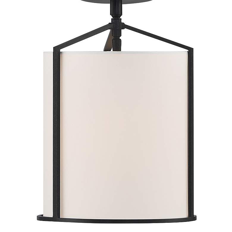 Image 4 Carlyn 1 Light Black Ceiling Mount more views