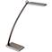 Carlys Silver Finish LED Touch Desk Lamp