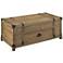 Carmel 43 1/2"W Burnished Natural Lift Top Cocktail Table