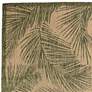 Thumbnail2 of Carmel Fronds 847406 3'3"x4'11" Green Outdoor Area Rug more views