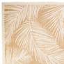 Thumbnail2 of Carmel Fronds 847412 6'6"x9'3" Sand Outdoor Area Rug more views
