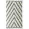 Carmel Kilim Shag Ivory and Black Area Rug