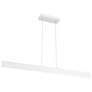 Thumbnail4 of Carmel - LED Rectangular Island Light - Matte White Finish - Acrylic Lens more views