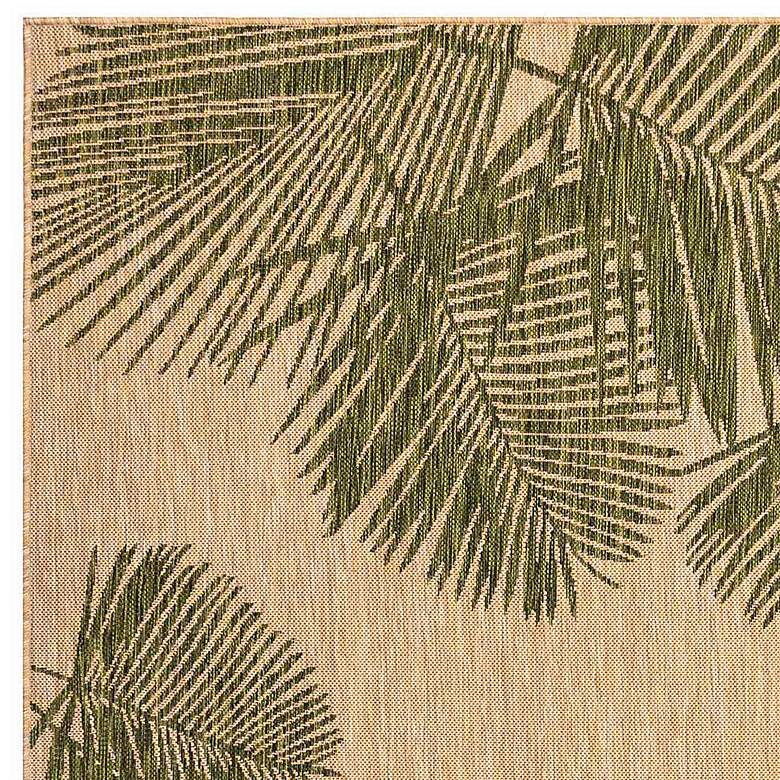 Image 3 Carmel Palm 843906 39 inchx59 inch Green Indoor/Outdoor Area Rug more views