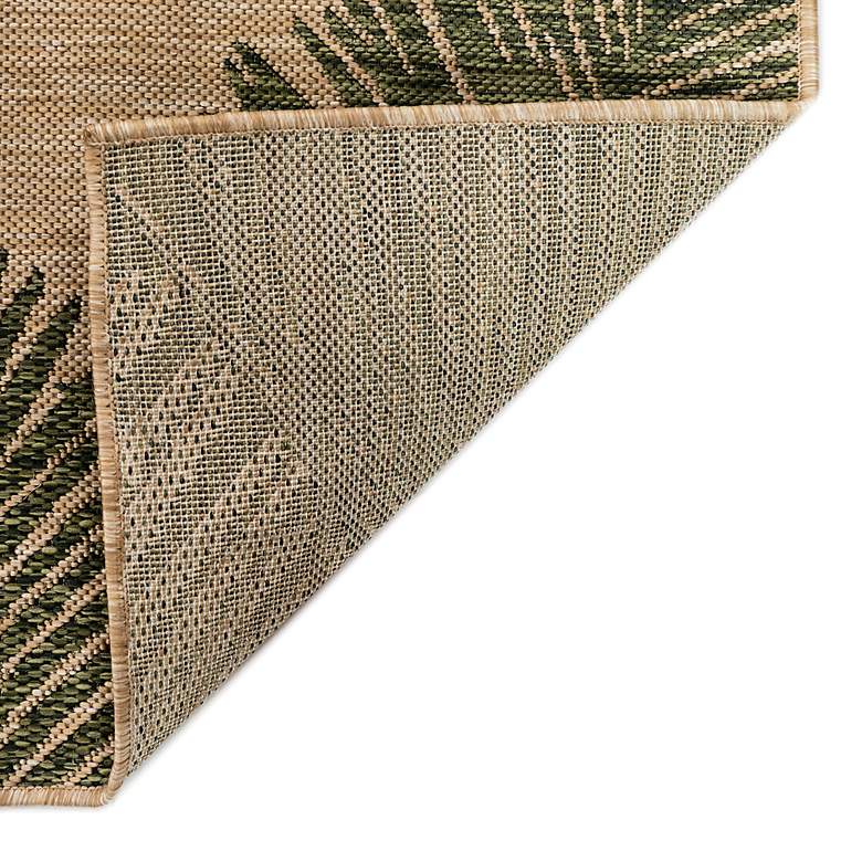 Image 6 Carmel Palm 843906 39"x59" Green Indoor/Outdoor Area Rug more views