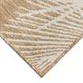 Thumbnail3 of Carmel Palm 843912 3'3"x4'11" Sand Outdoor Area Rug more views